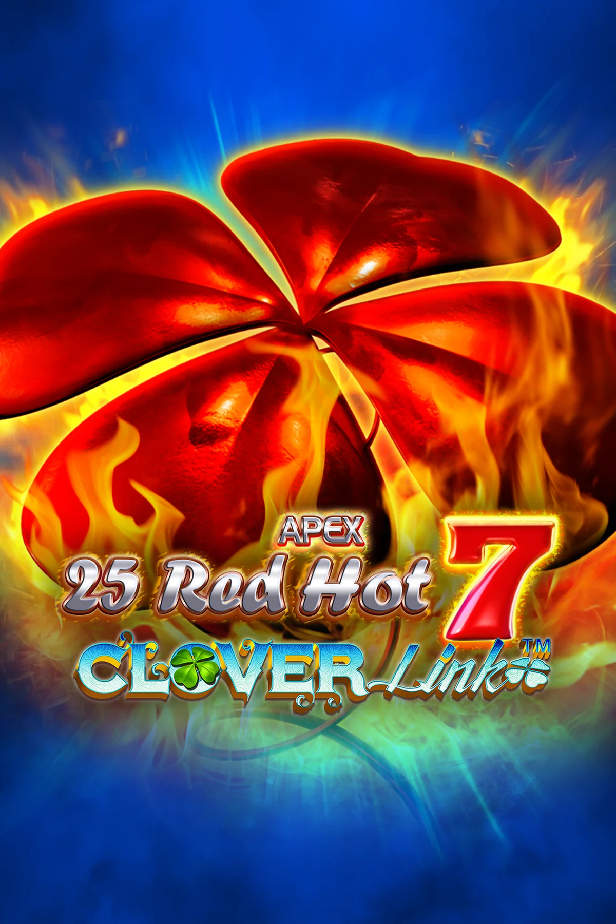 25 Red Hot 7 Clover Link | Greentube